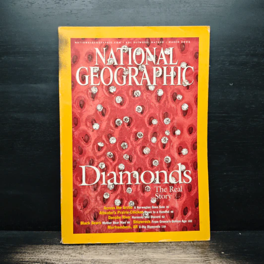 NATIONAL GEOGRAPHIC March 2002 รูปที่ 1