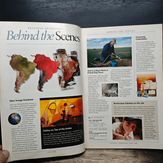 National Geographic Vol.193 No.4 Apr 1998 รูปที่ 7
