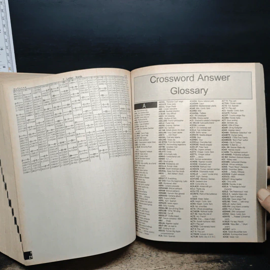 The Million Word Crossword Answer Book - Stanley Newman รูปที่ 10