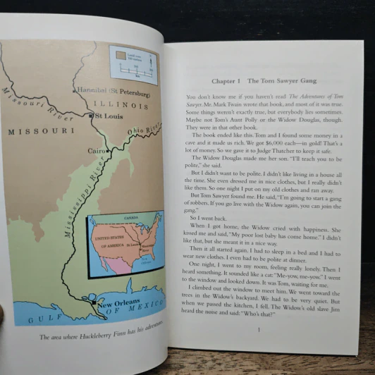 The Adventures of Huckleberry Finn - Mark Twain รูปที่ 7