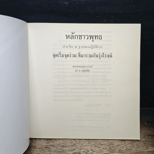 หลักชาวพุทธ: จุดเริ่มจุดร่วม ที่มารวมกันรุ่งโรจน์ - สมเด็จพระพุทธโฆษาจารย์ (ป. อ. ปยุตฺโต) รูปที่ 6