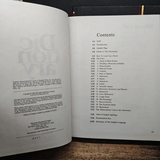 Collier's Dictionary 2 Books A to K , L to Z รูปที่ 6
