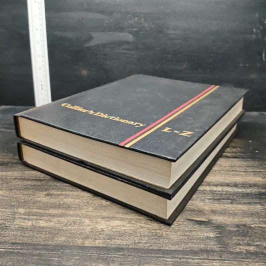 Collier's Dictionary 2 Books A to K , L to Z รูปที่ 4