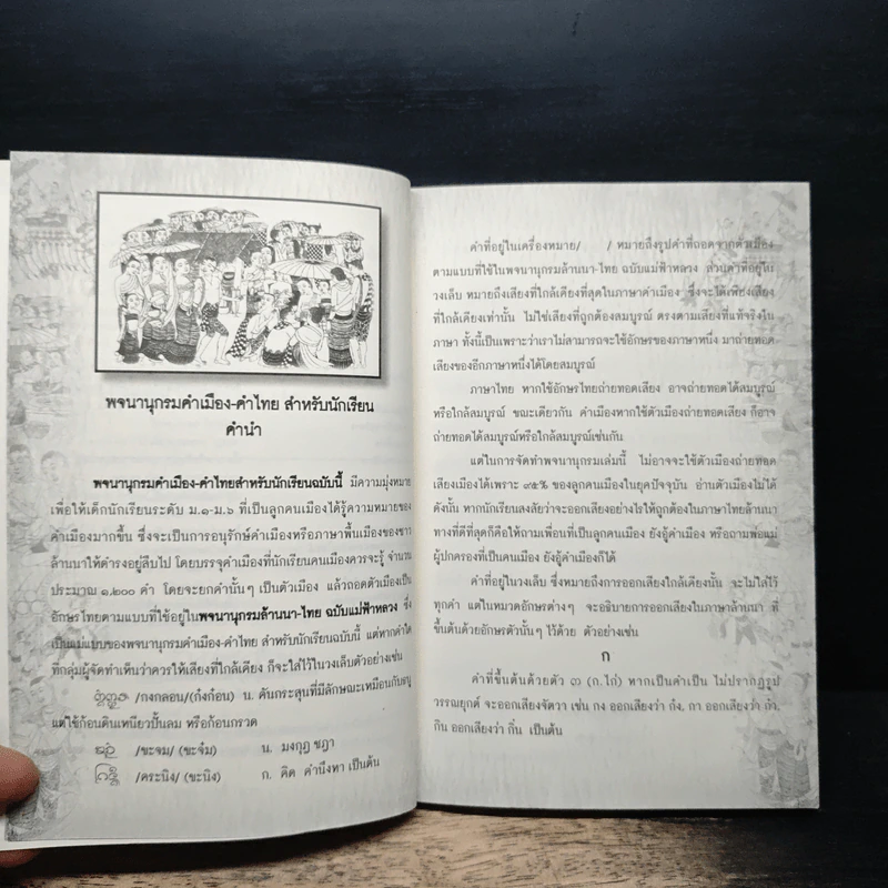 หนังสือ พจนานุกรมคำเมือง ฉบับนักเรียน เยาวชน และผู้สนใจทั่วไป - มาลา คำจันทร์ รูปที่ 7