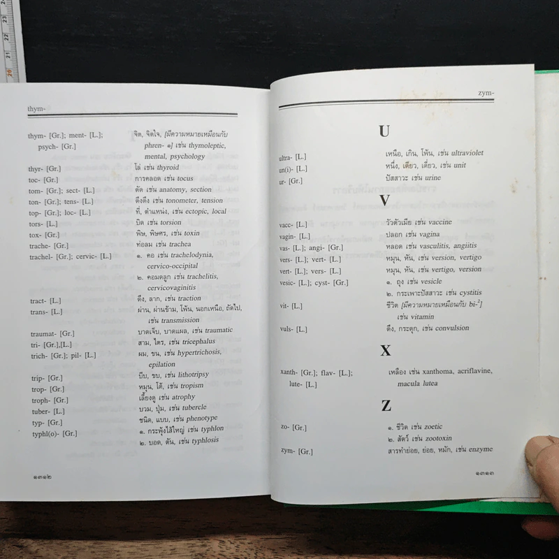 ศัพท์แพทยศาสตร์ อังกฤษ-ไทย ฉบับราชบัณฑิตยสถาน รูปที่ 9