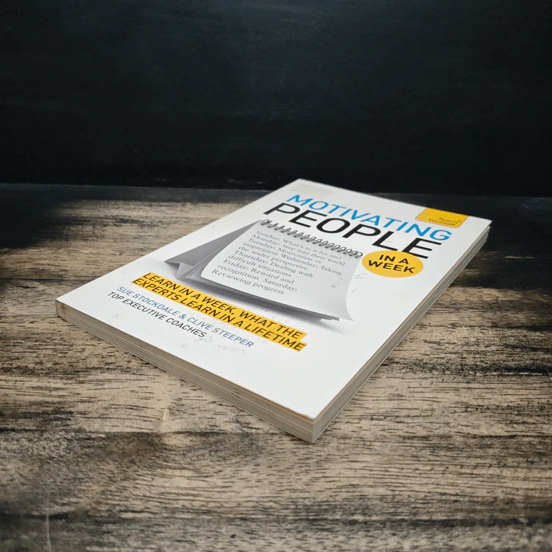 Teach Yourself Motivating People In A Week - Sue Stockdale, Clive Steeper รูปที่ 4