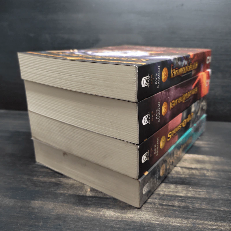 ชุด The Heroes of Olympus 4 เล่ม วีรบุรุษผู้สาบสูญ+รอยตราอาธีน่า+เคหาสน์แห่งฮาเดส+โลหิตแห่งโอลิมปัส - Rick Riordan รูปที่ 4