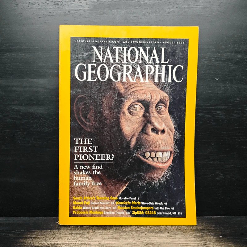 NATIONAL GEOGRAPHIC August 2002 รูปที่ 1
