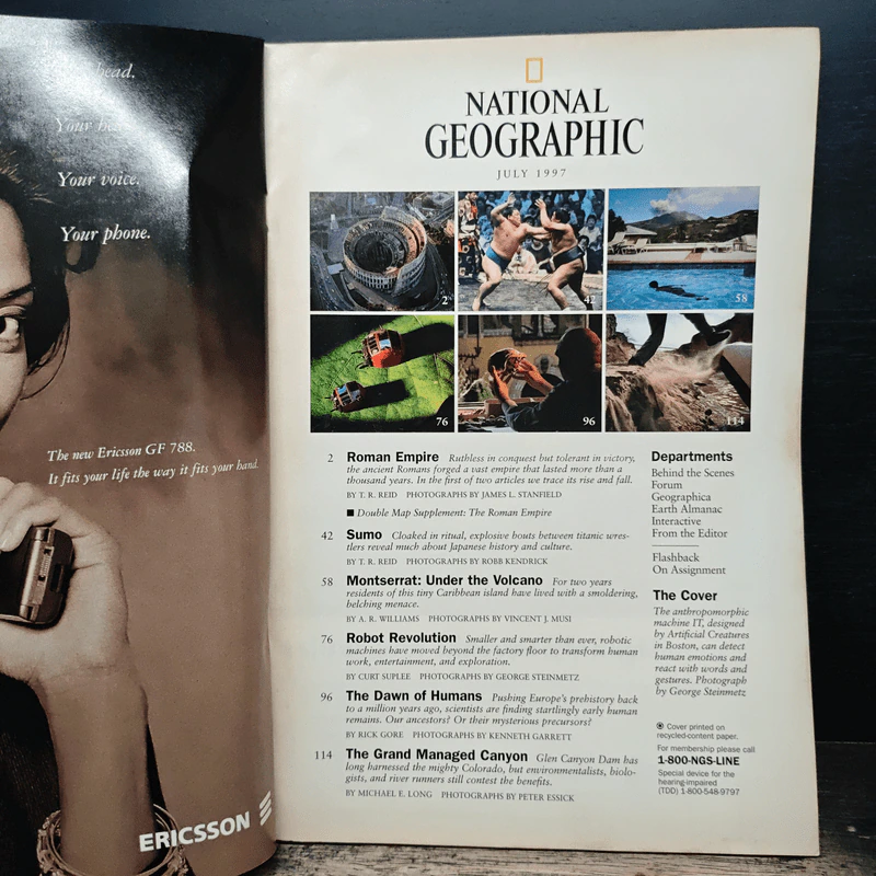 NATIONAL GEOGRAPHIC Vol.192 No.1 July 1997 รูปที่ 6