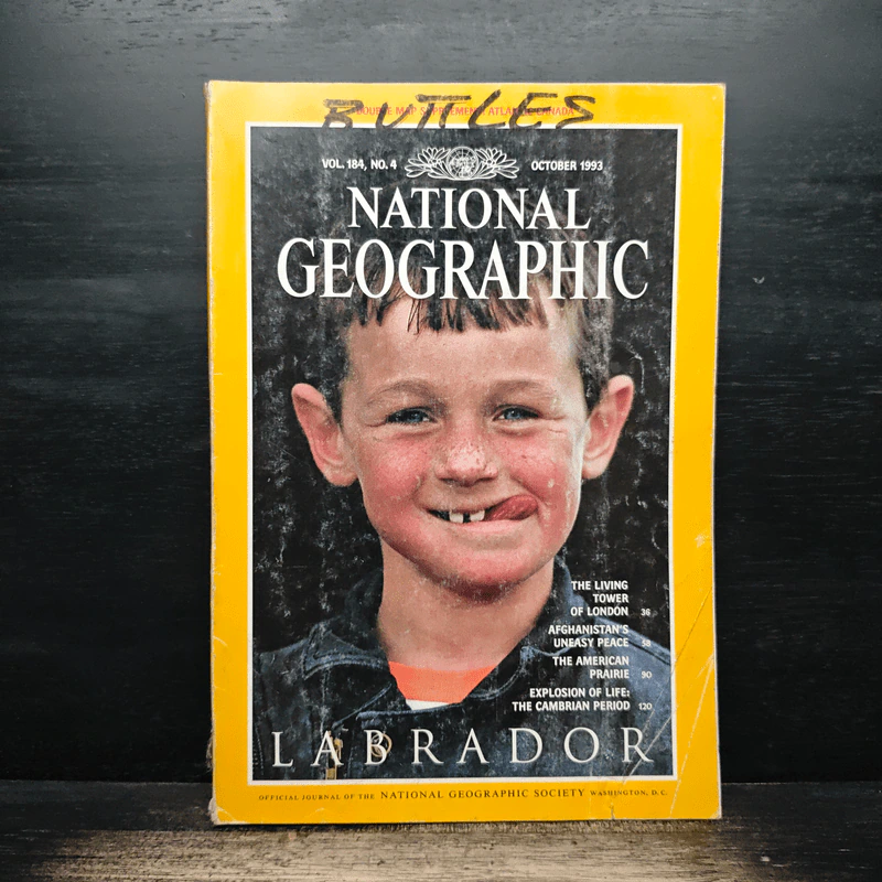 NATIONAL GEOGRAPHIC Vol.184 No.4 October 1993 รูปที่ 1