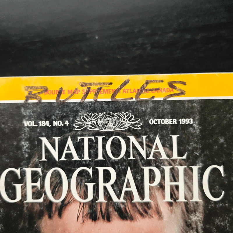 NATIONAL GEOGRAPHIC Vol.184 No.4 October 1993 รูปที่ 6
