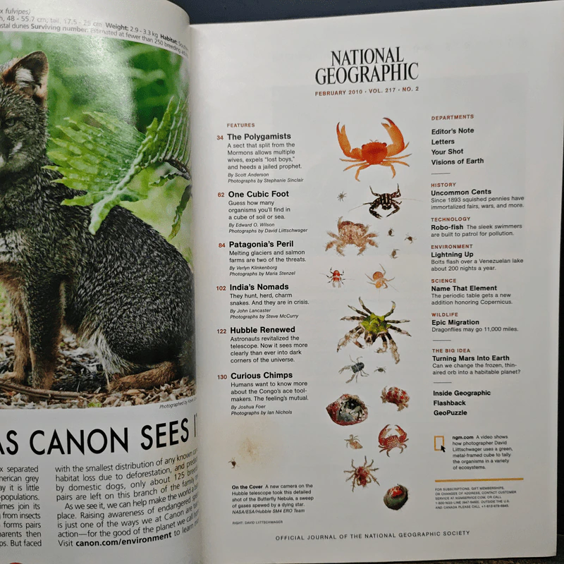NATIONAL GEOGRAPHIC February 2010 รูปที่ 7