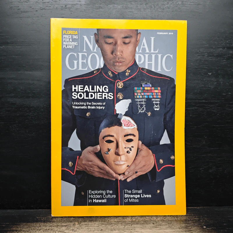 NATIONAL GEOGRAPHIC February 2015 รูปที่ 1