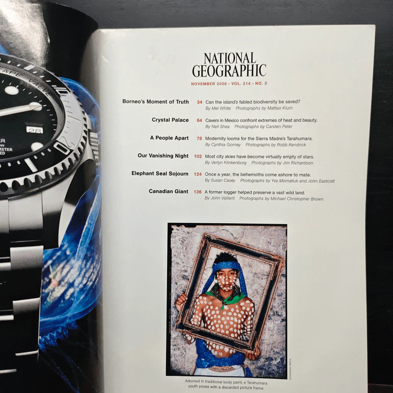 NATIONAL GEOGRAPHIC November 2008 รูปที่ 7