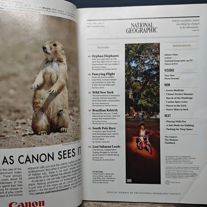 NATIONAL GEOGRAPHIC September 2011 รูปที่ 7