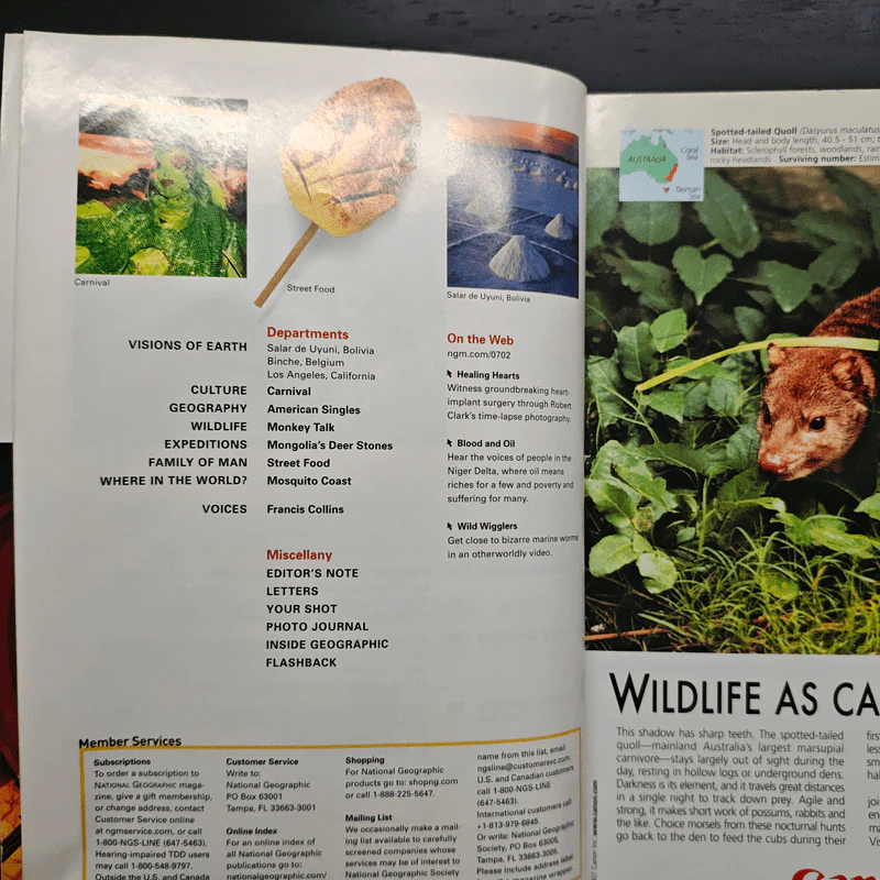 NATIONAL GEOGRAPHIC  February 2007 รูปที่ 8