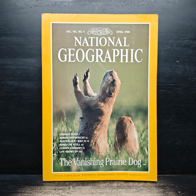 National Geographic Vol.193 No.4 Apr 1998 รูปที่ 1