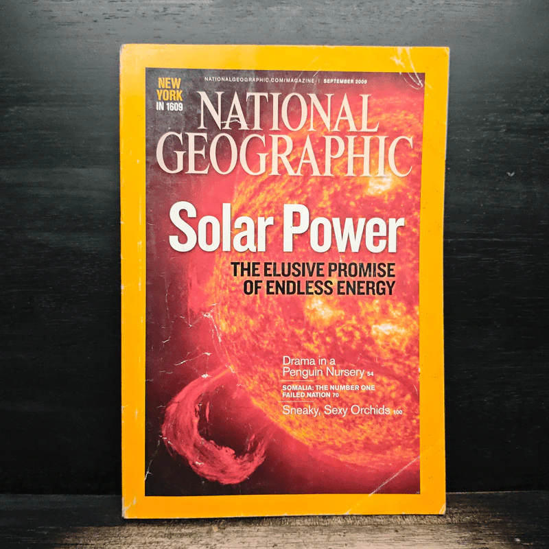 NATIONAL GEOGRAPHIC September 2009 รูปที่ 1