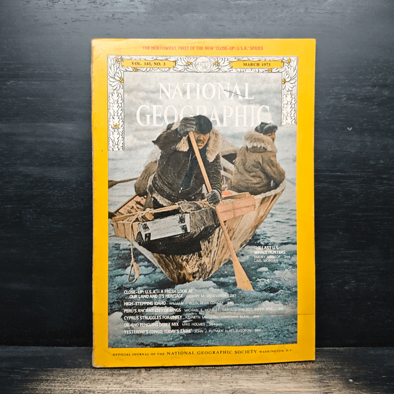 NATIONAL GEOGRAPHIC March 1973 รูปที่ 1