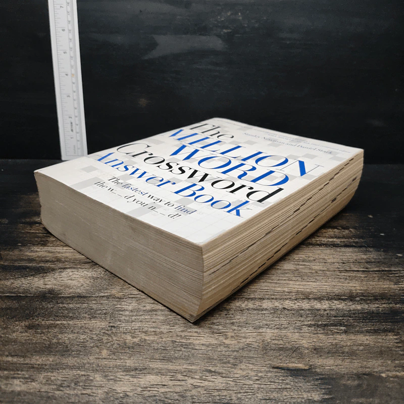 The Million Word Crossword Answer Book - Stanley Newman รูปที่ 4