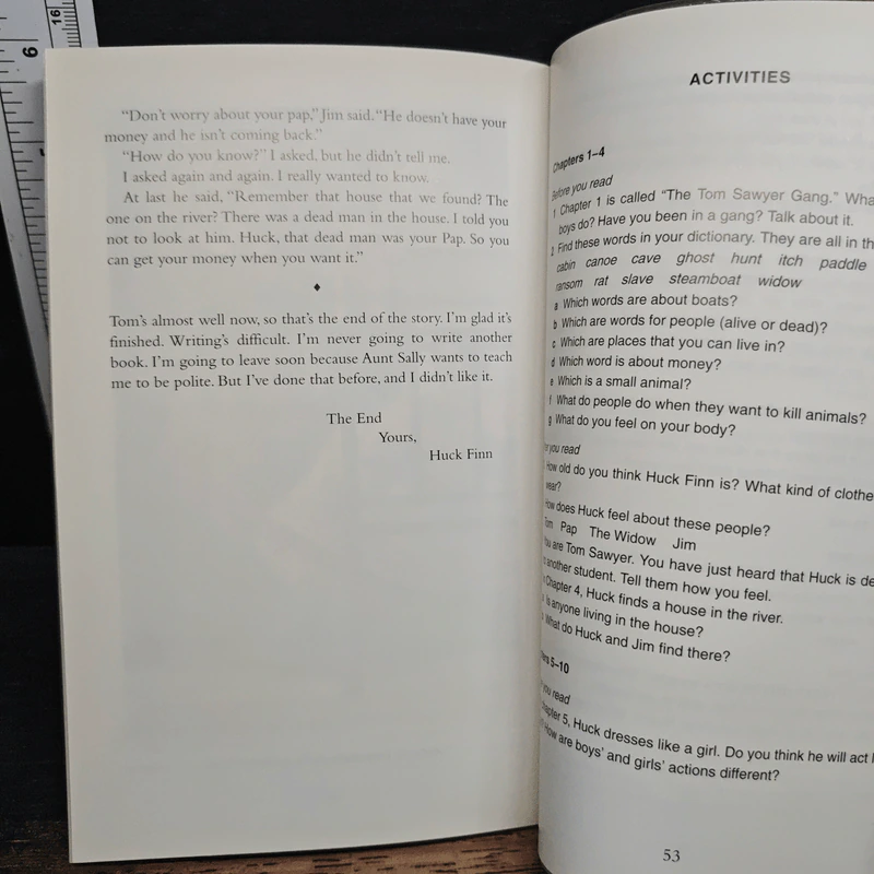 The Adventures of Huckleberry Finn - Mark Twain รูปที่ 8