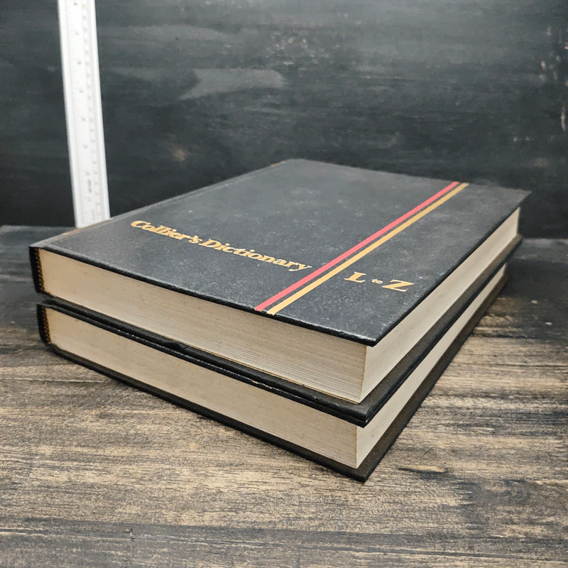 Collier's Dictionary 2 Books A to K , L to Z รูปที่ 4