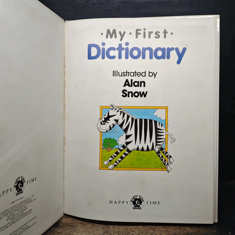 My First Dictionary - Alan Snow รูปที่ 6