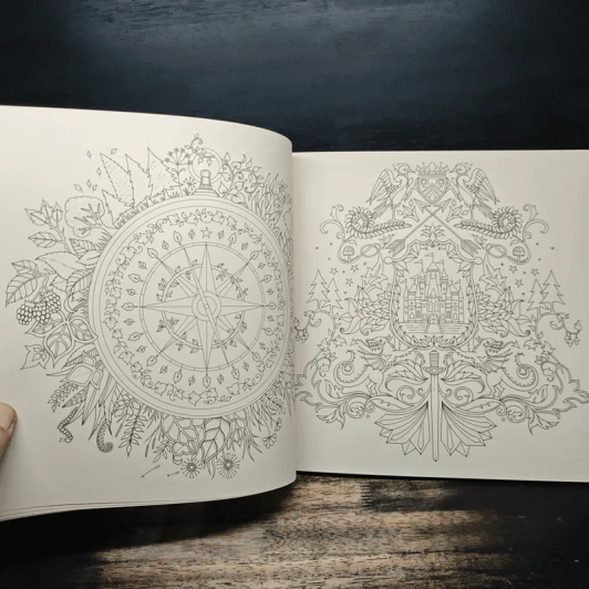 ป่าต้องมนต์ Enchanted Forest - Johanna Basford, เอื้อยจิตร รูปที่ 9