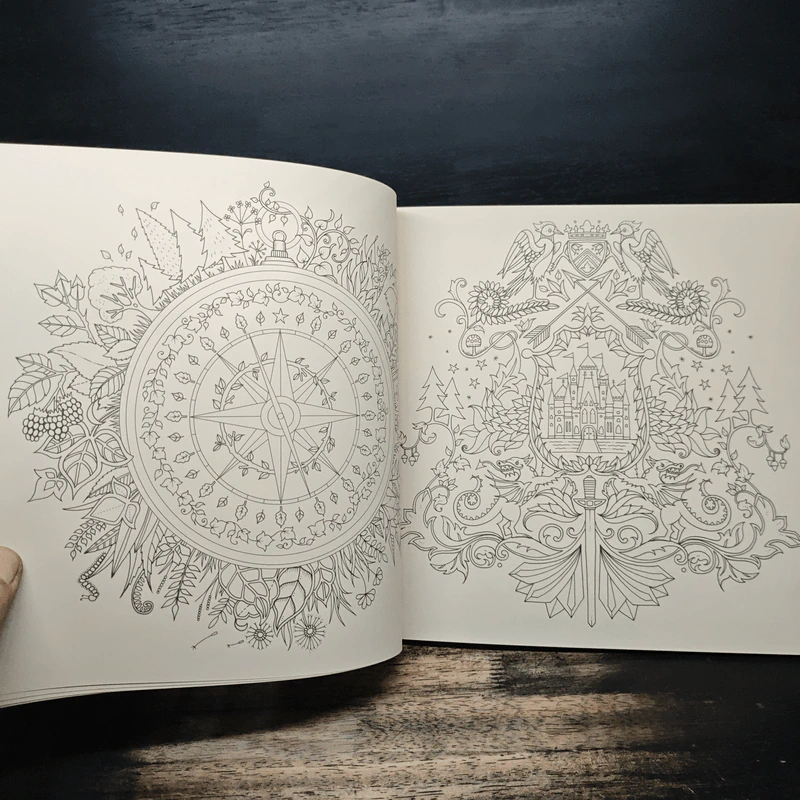 ป่าต้องมนต์ Enchanted Forest - Johanna Basford, เอื้อยจิตร รูปที่ 9