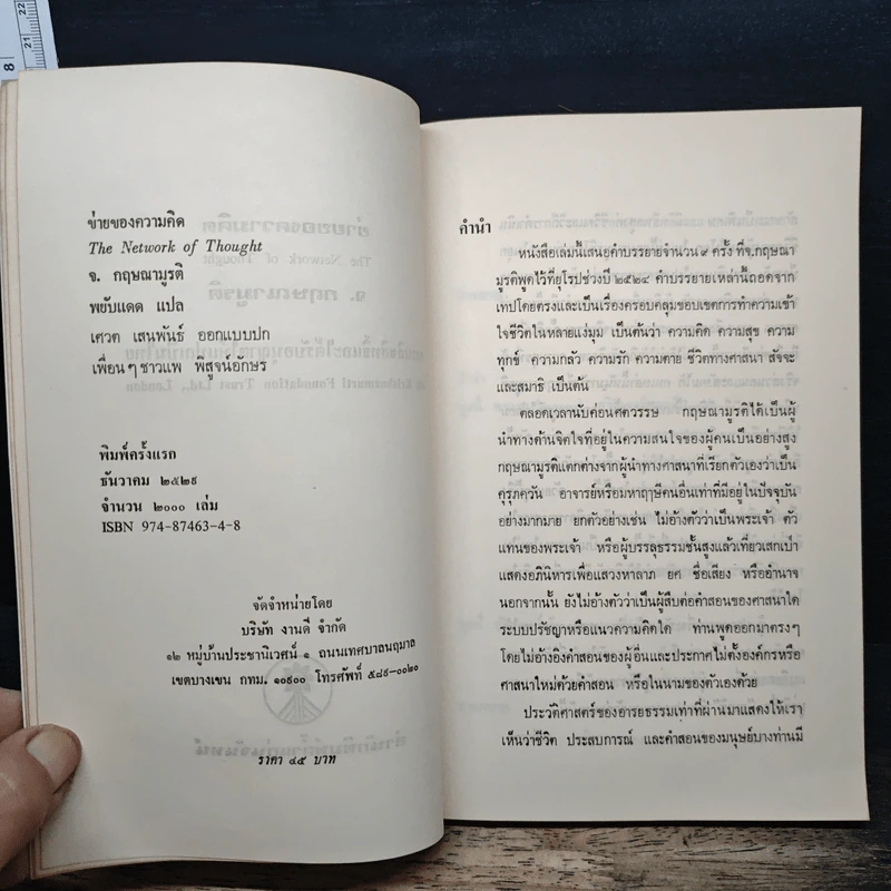 ข่ายของความคิด - กฤษณมูรติ รูปที่ 7