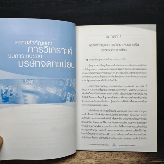 เทคนิคการวิเคราะห์ งบการเงินบริษัทจดทะเบียน รูปที่ 8