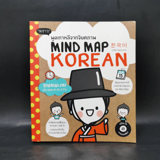 พูดเกาหลีจากจินตภาพ Mind Map Korean - นาริฐา สุขประมาณ รูปที่ 1