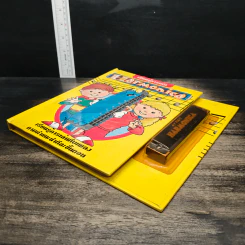 เรียนรู้การเล่น Harmonica เรียนรู้การเล่นหีบเพลงตามคำแนะนำทีละขั้นตอน รูปที่ 4