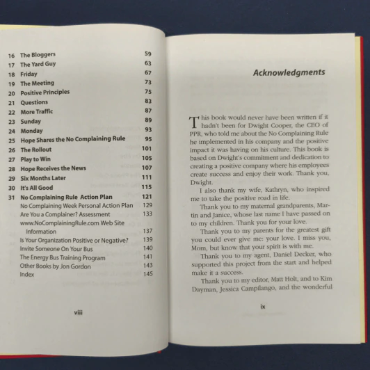 The No Complaining Rule - Jon Gordon รูปที่ 7
