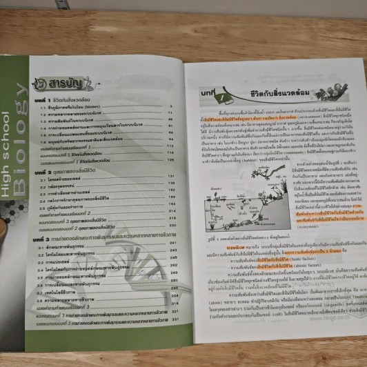 High School Biology ชีววิทยา ม.4-6 รายวิชาพื้นฐาน รูปที่ 8