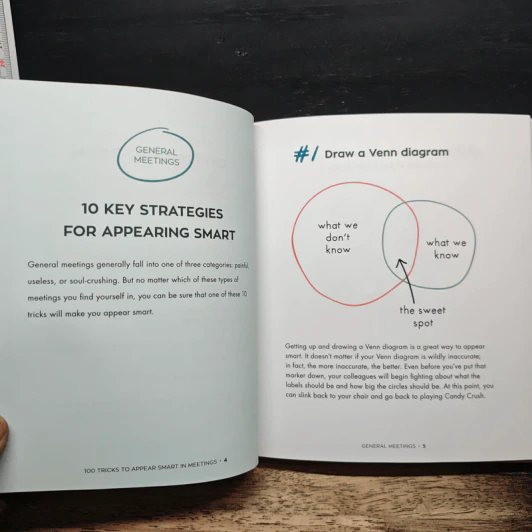 100 Tricks to Appear Smart in Meetings - Sarah Cooper รูปที่ 9