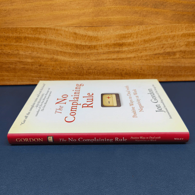 The No Complaining Rule - Jon Gordon รูปที่ 2