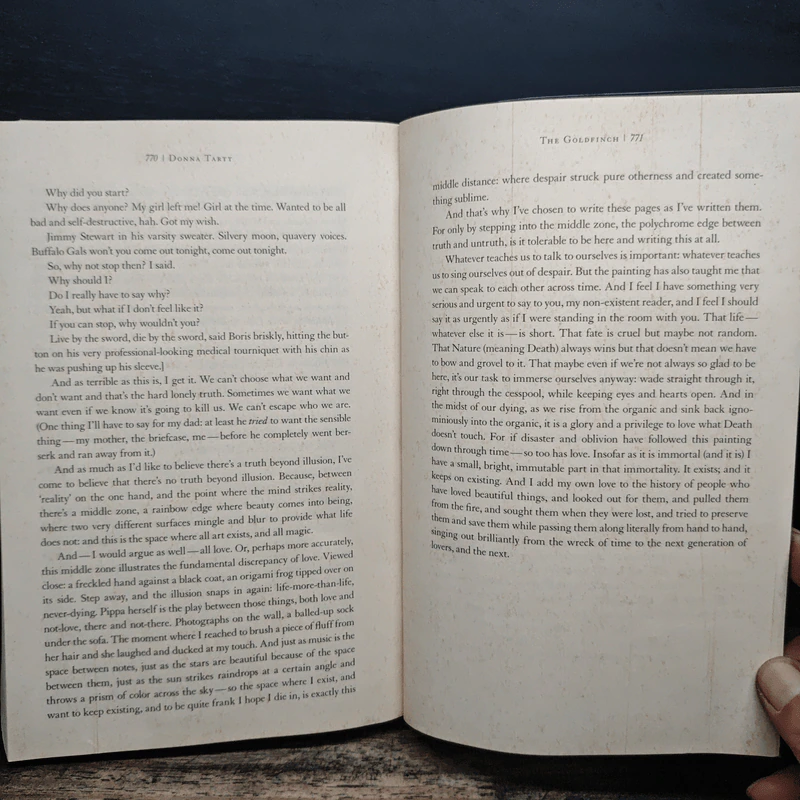 The Goldfinch - Donna Tartt รูปที่ 8
