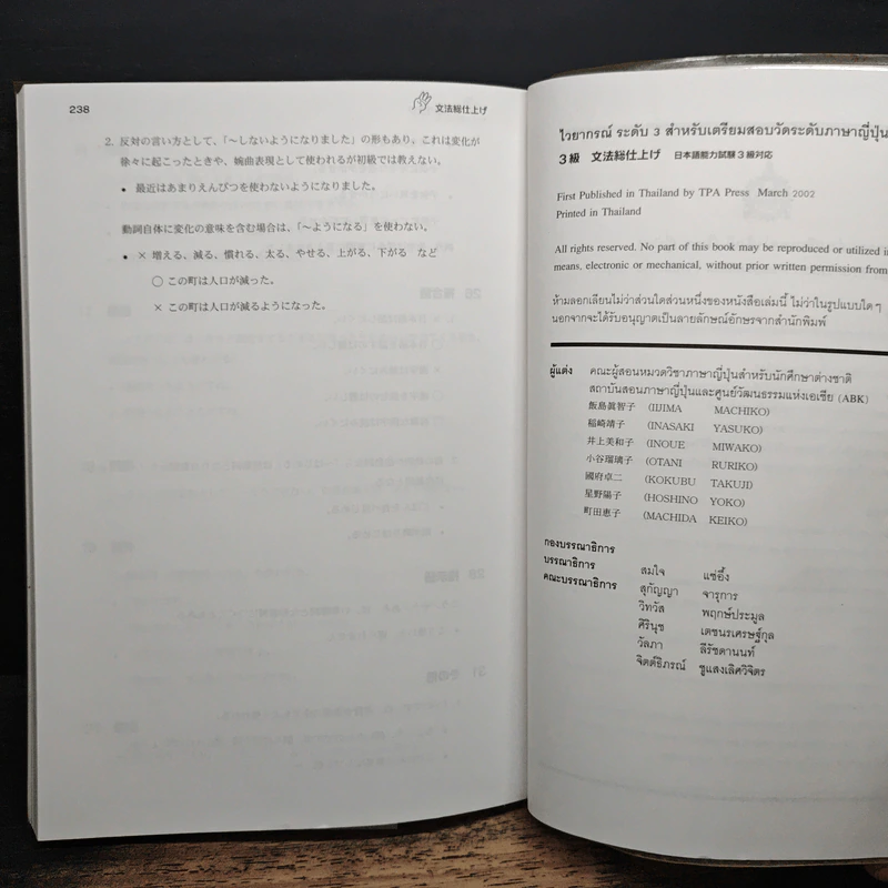 ไวยากรณ์ระดับ 3 สำหรับเตรียมสอบวัดระดับภาษาญี่ปุ่น รูปที่ 9