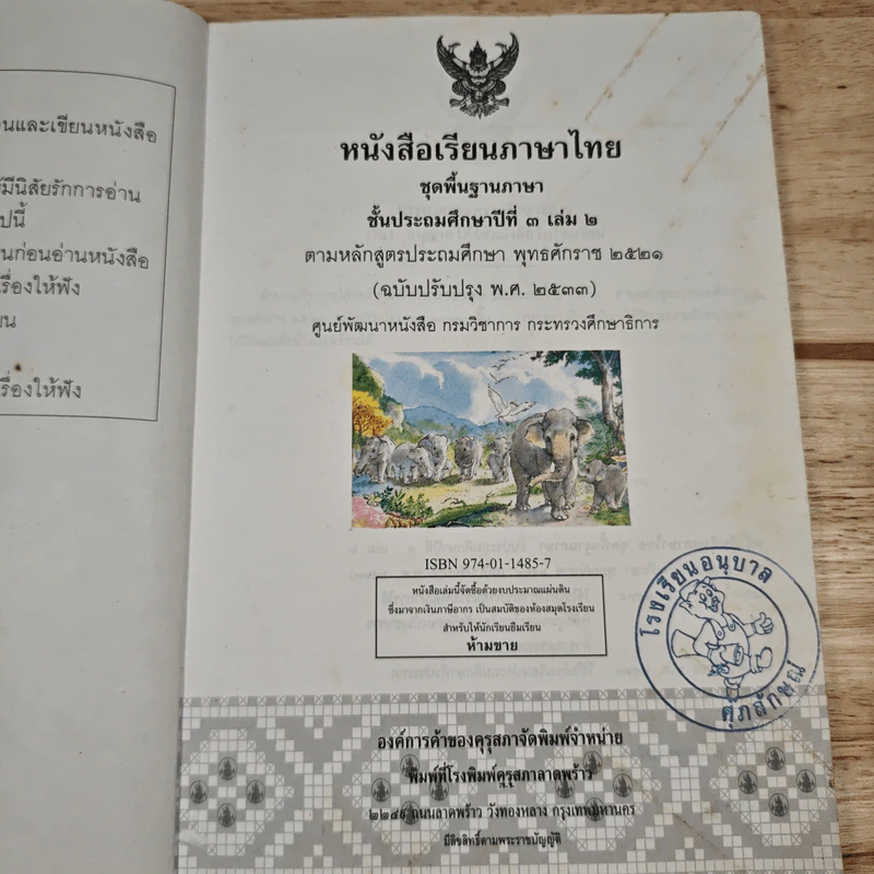 หนังสือเรียนภาษาไทย ชุดพื้นฐานภาษา ชั้นประถมศึกษาปีที่ 3 เล่ม 2 รูปที่ 6