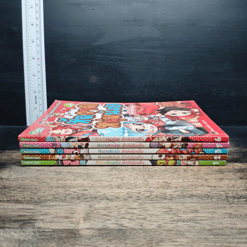 เสริมจินตนาการสู่สุดยอดนักวาดตัวน้อย เล่ม 1,2,3,5,6 - Monkey Books รูปที่ 2