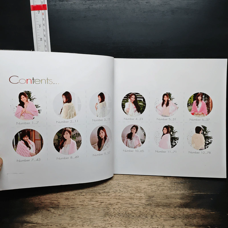 หนังสือ ผ้าคลุมไหล่นิตติ้ง รูปที่ 6