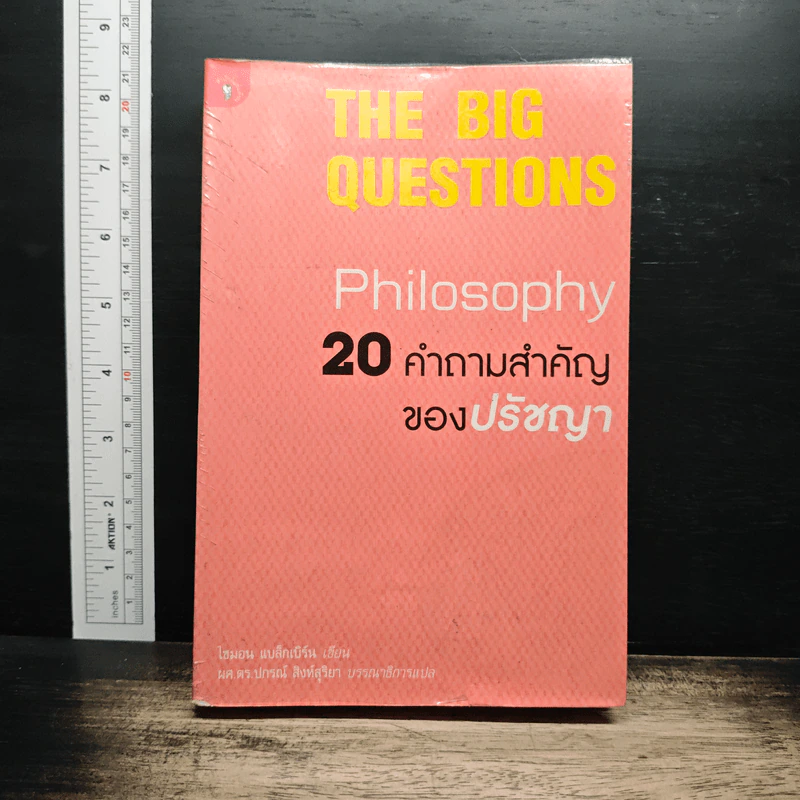 The Big Questions 20 คำถามสำคัญของปรัชญา - Simon Blackburn รูปที่ 1
