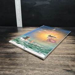 พระราชนิพนธ์เรื่อง พระมหาชนก ฉบับการ์ตูน ภาพสี รูปที่ 4