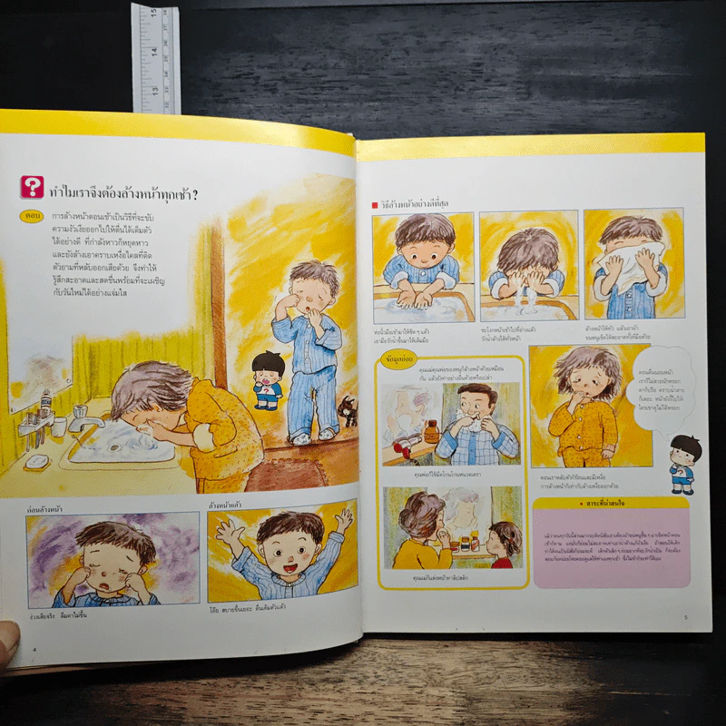 หนังสือชุดความรู้เบื้องต้นสำหรับเด็ก 6 เล่ม ชีวิตประจำวัน, วิทยาศาสตร์เบื้องต้น, กลไกในสรรพสิ่ง, สิ่งรอบตัวเรา, ล้อและปีก, ร่างกายของเรา รูปที่ 11