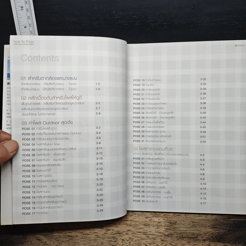 หนังสือ How To Pose โพสท่าสวย สะกดตากล้อง รูปที่ 6