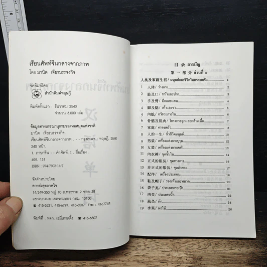 เรียนศัพท์จีนกลางจากภาพ - มานิต เจียรบรรจงกิจ รูปที่ 6