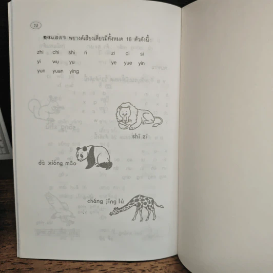 ความรู้เบื้องต้นเกี่ยวกับการออกเสียง ภาษาจีนกลางแบบรวบรัดตามวิธีของ Hanyu Pinyin รูปที่ 10