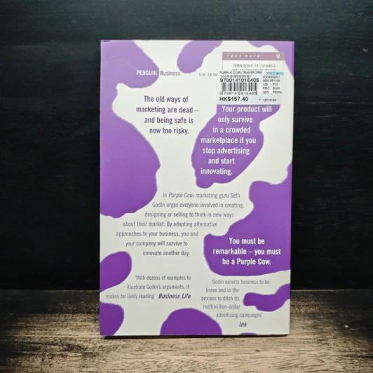 Purple Cow: Transform Your Business by Being Remarkable - Seth Godin รูปที่ 2