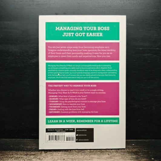 Managing Your Boss In A Week - Sandi Mann รูปที่ 2